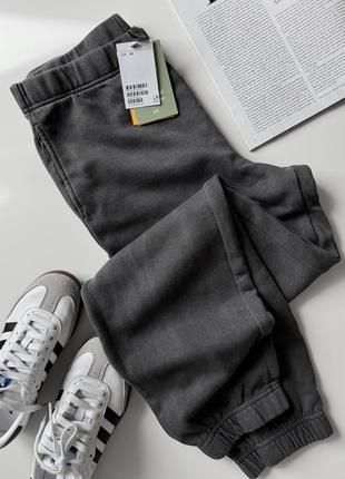 Теплые спортивные штаны h&m