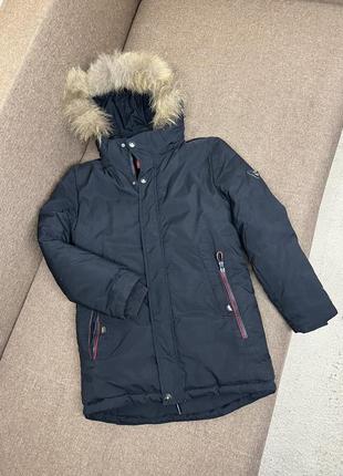 Пуховик для хлопчика куртка зимова , пальто