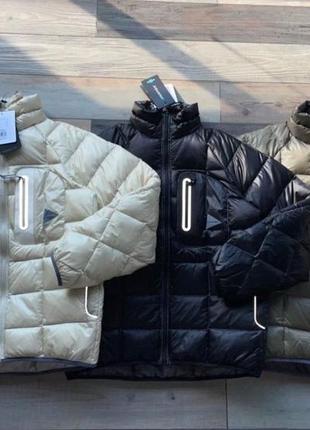 Пуховик and wander diamond stitch down pertex jacket