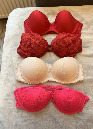 Набор бюстгальтеров - все 4 шт
