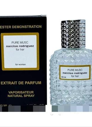 Тестер vip rodriguez for her pure musc ( родригес фо хе пурпур муск), женские 60 мл