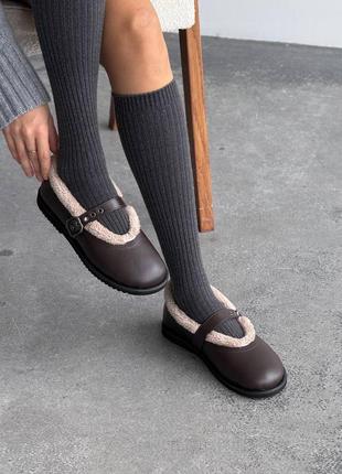 Балетки barefoot с мехом
цвет: темный шоколад
натуральная кожа