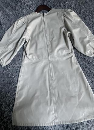 Шкіряна сукня hm 2