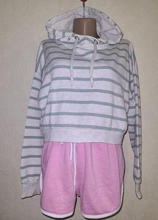 Худи укороченная с начесом