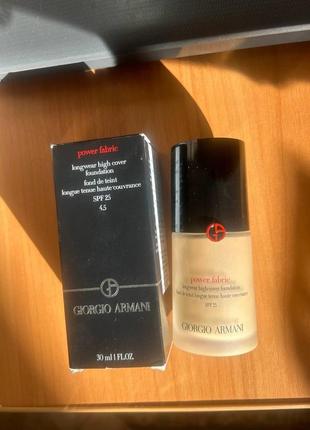 Тональний крем giorgio armani