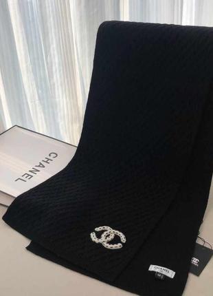 Женский шарф в стиле шанель chanel