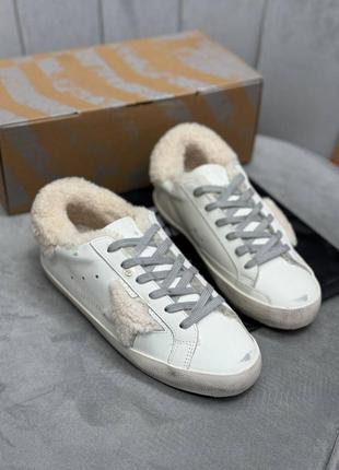 Зимние кеды golden goose