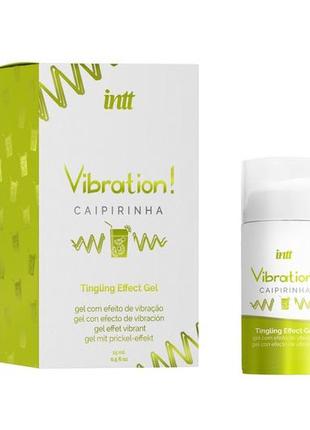 Жидкий вибратор intt vibration caipirinha 15 ml  18+
