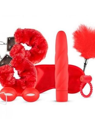 Набір секс-іграшок loveboxxx - i love red couples box  18+