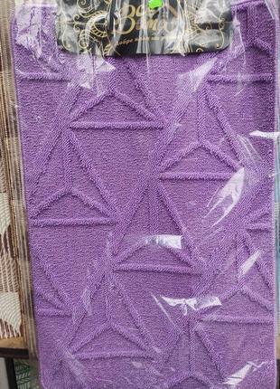 Набір килимів у ванну кімнату та туалет