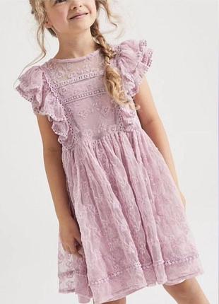 Сукня мереживна святкова 6