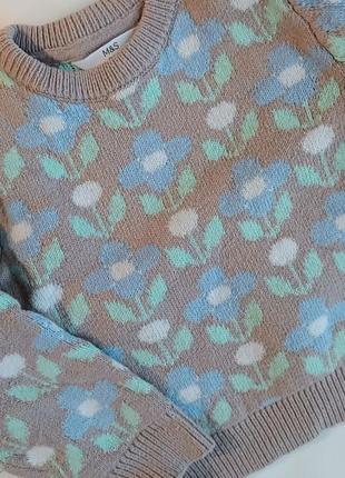 Світшот на дівчинку світер 3-4 роки