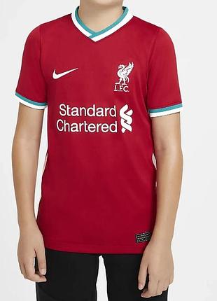 Детская подростковая футболка nike kids liverpool lfc