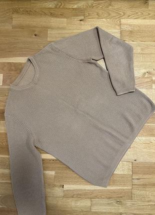 Светр zara бавовна l