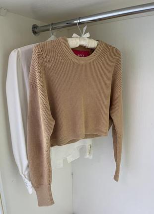Бежевий джемпер jjxx, xs-s