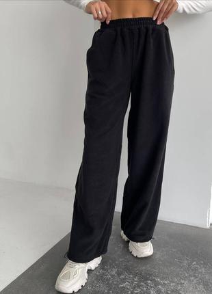 Жіночі широкі флісові штани, джогери