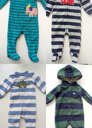 Набір флісових чоловічків та ромпери