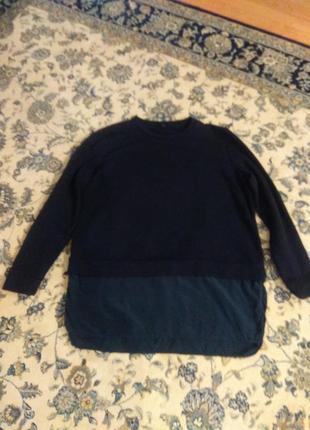 Свитшот свитер кофта  cos на флисе