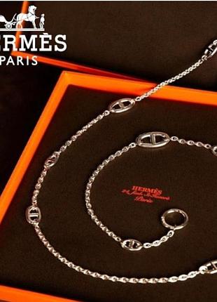 Колье ожерелье в стиле hermès 2