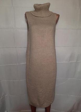 Длинный свитер/платье, размер 46/48