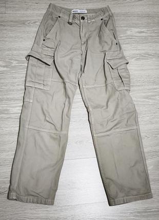 Штани брюки карго джинси з кишенями карманами