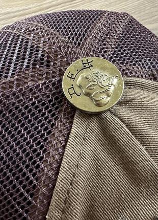 Мужская оригинальная кепка бейсболка  тракер с сеточкой ed hardy7 фото