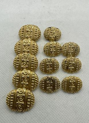 Пуговицы винтаж металл