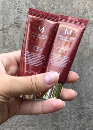 Бб крем missha bb 20 мл відтінок 21
