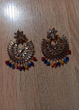 Массивные серьги