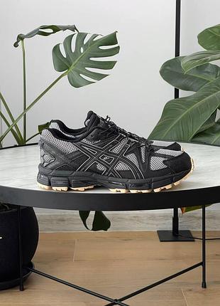 Мужские кроссовки asics gel-kahana 8 gore-tex black grey (41-45 р)