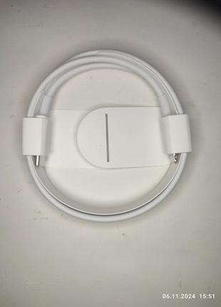 Кабель apple usb-c - lightning 1m model a2561 original