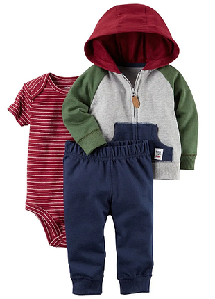 Carters трикотажний комплект-трійка картерс