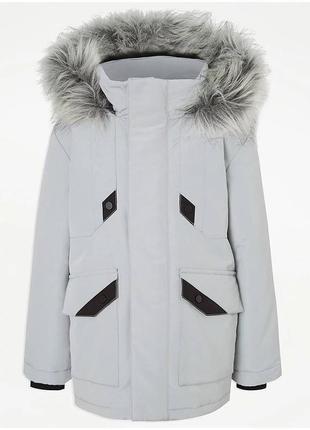 Парка зимняя для парня 6-7 лет 116-122 см от george