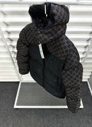 Зимняя куртка в стиле gucci