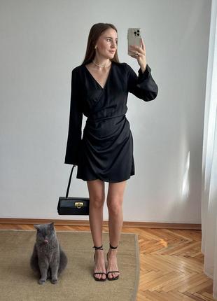 Платье с драпировкой h&m
