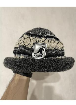 Шапка kangol мінібіні зимовий капелюх тепла модна модна панама кепка в'язана бейсболка повсякденна
