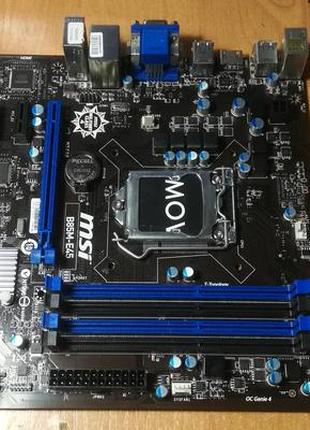 Материнская плата msi b85m-e45 (s1150, b85, pci-ex16)