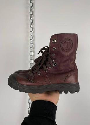 Женские кожаные ботинки ботинки palladium waterproof 38