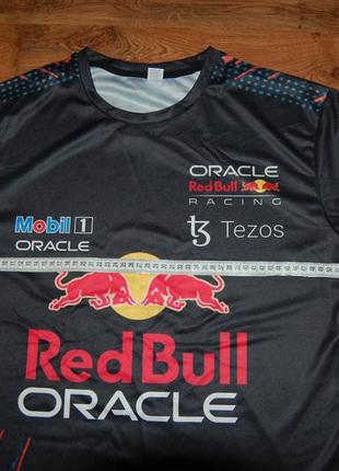 Футболка red bull oracle , l4 фото