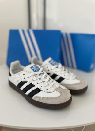Adidas samba 28 29 30 натуральна шкіра ортопедична устілка оригінал