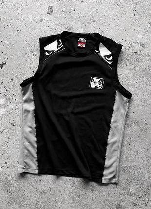 Bad boy pro series mens black gray sleeveless jersey tank top спортивна майка