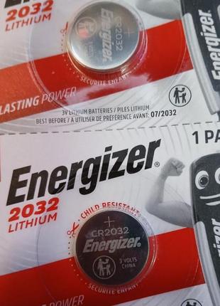 Батарейка літієва energizer cr2032-c5 2032