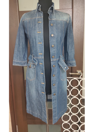 Джинсовое платье massimo dutti