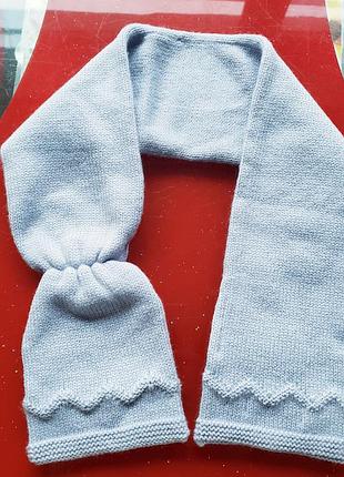 Mayoral шарф блакитному новонародженому малюкові 0-3-6-9-12 м