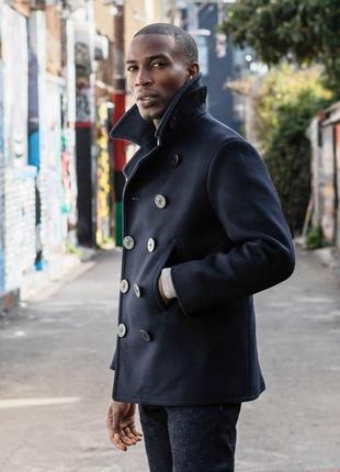 Винтажный бушлат fox knapp peacoat, 60-70 годы