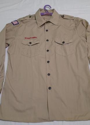 Сорочка скаута official youth shrit - boy scouts of america - xl
