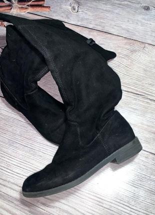 Сдельная сапоги с отворотом