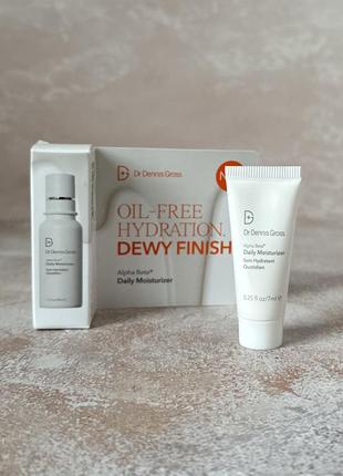 Dr. dennis gross - alpha beta daily moisturizer - крем для обличчя, 7 ml