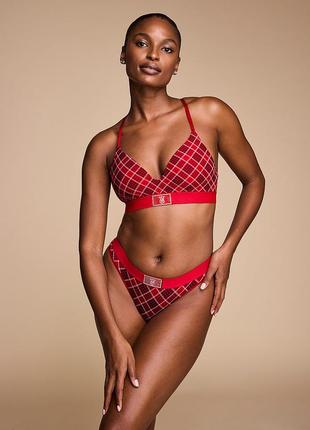 Трусики стрінги стрази стразы вікторія сікрет victoria's secret4 фото