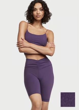 Шорти-велосипедки пурпурові victoria’s secret xs